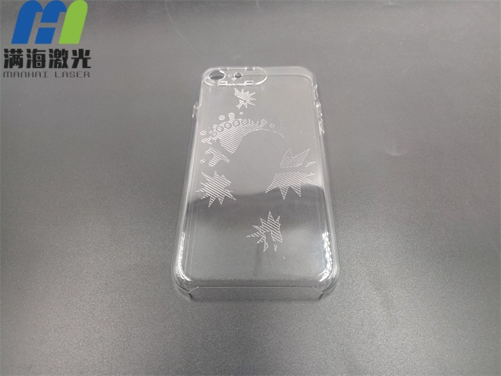透明塑胶手机保护套打标