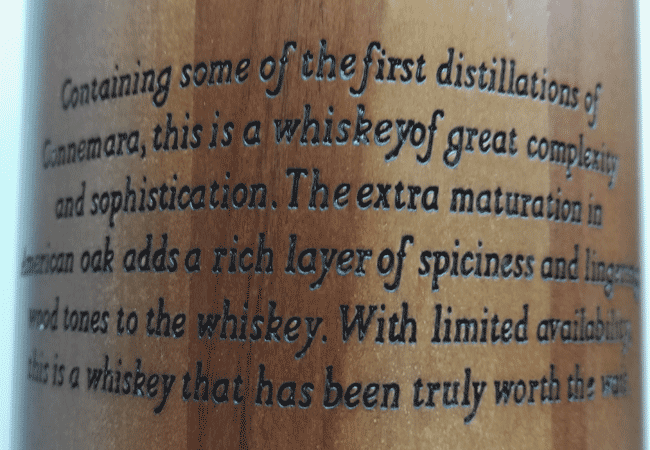 木制酒盒激光雕刻加工
